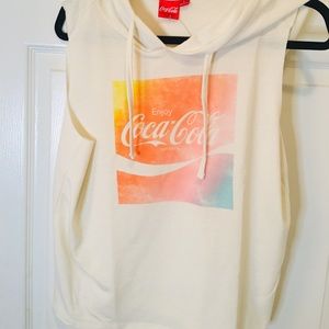 NEW COCA-COLA HOODIE TOP☀️💕💕💕